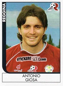 Figurina Antonio Giosa - Calciatori 2005-2006 - Panini