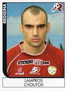 Cromo Lampros Choutos - Calciatori 2005-2006 - Panini