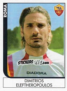 Sticker Dimitrios Eleftheropoulos - Calciatori 2005-2006 n. A81 - Panini
