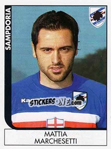 Figurina Mattia Marchesetti - Calciatori 2005-2006 - Panini