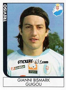 Sticker Gianni Bismark Guigou - Calciatori 2005-2006 n. A100 - Panini