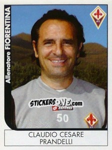 Sticker Claudio Cesare Prandelli (Allenatore) - Calciatori 2005-2006 n. 100 - Panini
