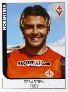 Sticker Sebastien Frey - Calciatori 2005-2006 n. 101 - Panini