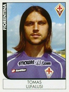 Figurina Tomas Ujfalusi - Calciatori 2005-2006 - Panini