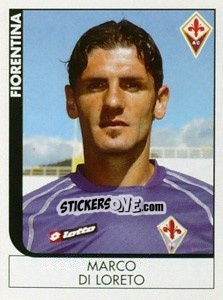 Sticker Marco Di Loreto - Calciatori 2005-2006 n. 103 - Panini