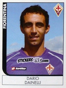 Sticker Dario Dainelli - Calciatori 2005-2006 n. 104 - Panini