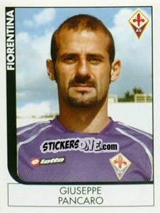 Sticker Giuseppe Pancaro - Calciatori 2005-2006 n. 105 - Panini