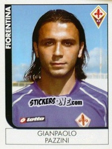 Sticker Giampaolo Pazzini - Calciatori 2005-2006 n. 118 - Panini