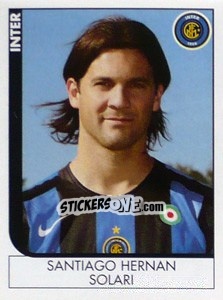 Sticker Santiago Hernan Solari - Calciatori 2005-2006 - Panini