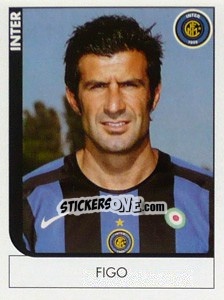 Sticker Figo - Calciatori 2005-2006 - Panini