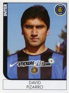 Sticker David Pizarro - Calciatori 2005-2006 n. 135 - Panini