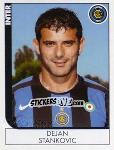 Sticker Dejan Stankovic - Calciatori 2005-2006 n. 137 - Panini