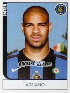 Sticker Adriano - Calciatori 2005-2006 n. 143 - Panini
