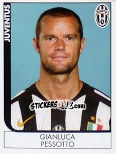 Sticker Gianluca Pessotto - Calciatori 2005-2006 n. 154 - Panini