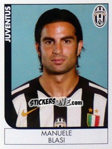 Sticker Manuele Blasi - Calciatori 2005-2006 n. 156 - Panini