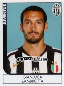 Sticker Gianluca Zambrotta - Calciatori 2005-2006 n. 158 - Panini