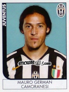 Sticker Mauro German Camoranesi - Calciatori 2005-2006 n. 161 - Panini