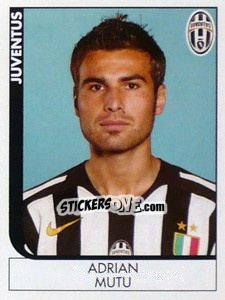 Sticker Adrian Mutu - Calciatori 2005-2006 n. 164 - Panini
