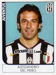 Sticker Alessandro Del Piero - Calciatori 2005-2006 - Panini
