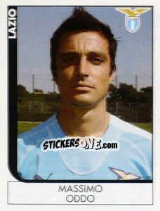 Sticker Massimo Oddo - Calciatori 2005-2006 - Panini