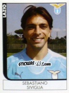 Sticker Sebastiano Siviglia - Calciatori 2005-2006 - Panini