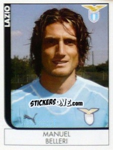 Sticker Manuel Belleri - Calciatori 2005-2006 n. 178 - Panini