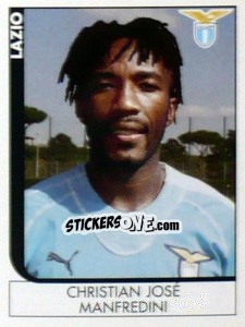 Sticker Christian Jose Manfredini - Calciatori 2005-2006 n. 180 - Panini