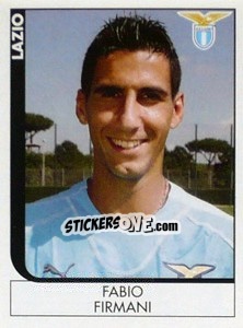 Sticker Fabio Firmani - Calciatori 2005-2006 - Panini