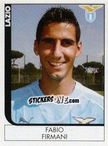 Sticker Fabio Firmani - Calciatori 2005-2006 n. 182 - Panini