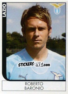Sticker Roberto Baronio - Calciatori 2005-2006 n. 184 - Panini