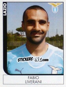 Sticker Fabio Liverani - Calciatori 2005-2006 - Panini