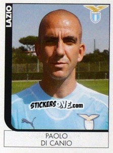 Cromo Paolo Di Canio - Calciatori 2005-2006 - Panini