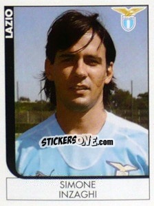 Sticker Simone Inzaghi - Calciatori 2005-2006 n. 189 - Panini