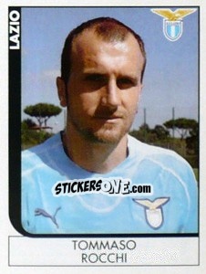 Sticker Tommaso Rocchi - Calciatori 2005-2006 n. 191 - Panini