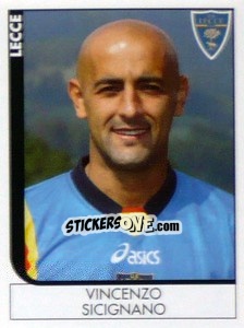 Cromo Vincenzo Sicignano - Calciatori 2005-2006 - Panini