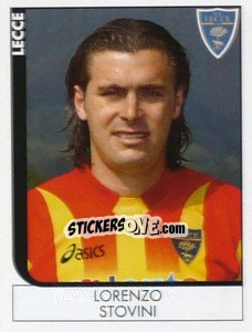 Figurina Lorenzo Stovini - Calciatori 2005-2006 - Panini