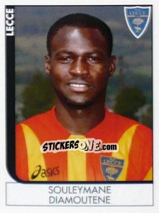 Figurina Souleymane Diamoutene - Calciatori 2005-2006 - Panini