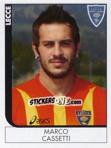 Sticker Marco Cassetti - Calciatori 2005-2006 n. 207 - Panini
