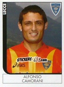 Sticker Alfonso Camorani - Calciatori 2005-2006 n. 208 - Panini