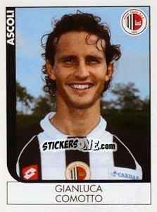 Sticker Gianluca Comotto - Calciatori 2005-2006 n. 6 - Panini