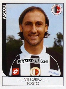 Sticker Vittorio Tosto - Calciatori 2005-2006 n. 7 - Panini