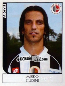 Sticker Mirko Cudini - Calciatori 2005-2006 - Panini