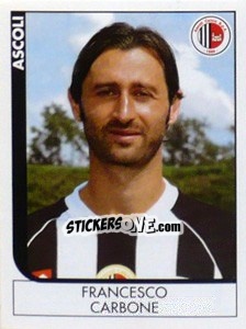 Sticker Francesco Carbone - Calciatori 2005-2006 - Panini