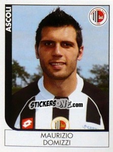 Sticker Maurizio Domizzi - Calciatori 2005-2006 n. 11 - Panini