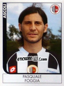 Cromo Pasquale Foggia - Calciatori 2005-2006 - Panini