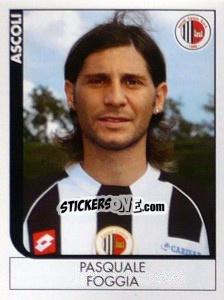 Figurina Pasquale Foggia - Calciatori 2005-2006 - Panini