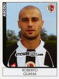 Sticker Roberto Guana - Calciatori 2005-2006 n. 14 - Panini