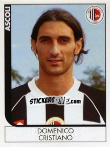 Sticker Domenico Cristiano - Calciatori 2005-2006 - Panini