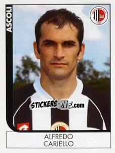 Figurina Alfredo Cariello - Calciatori 2005-2006 - Panini