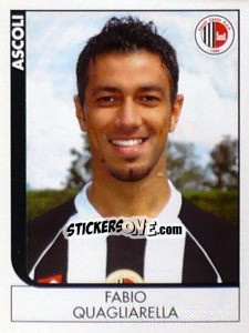 Figurina Fabio Quagliarella - Calciatori 2005-2006 - Panini